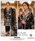 Hoor Tex 686 A To D Crystal Viscose Embroidered Salwar Kameez
