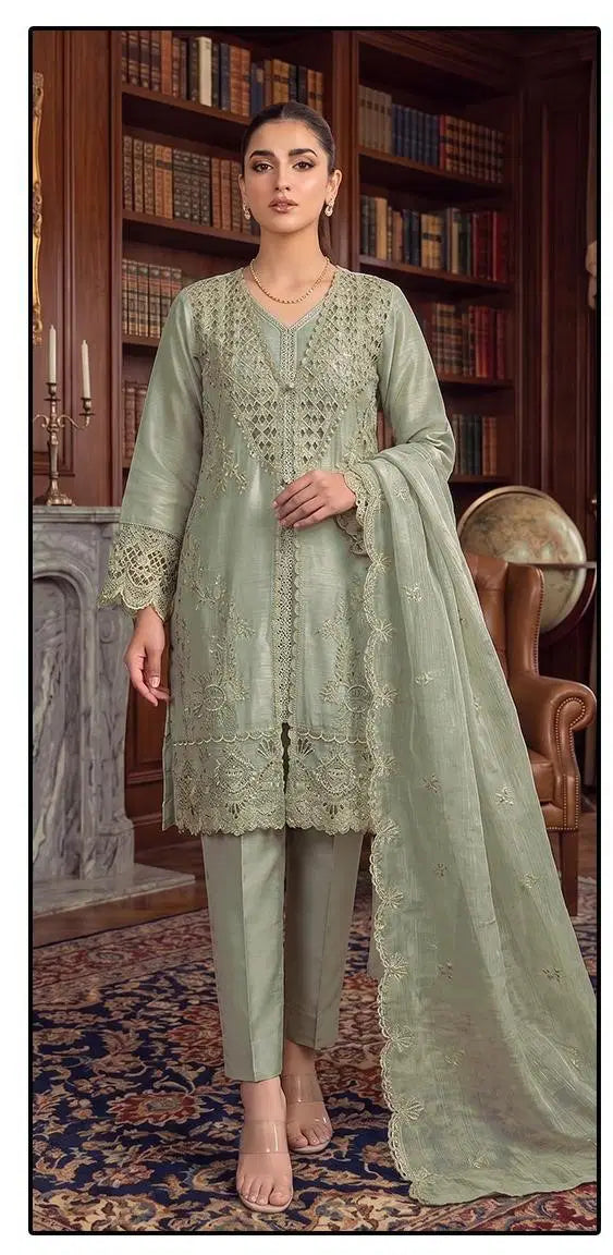 Hoor Tex 699 A To D Chiffon Embroidered Salwar Kameez