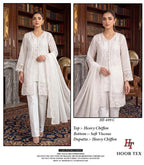 Hoor Tex 699 A To D Chiffon Embroidered Salwar Kameez