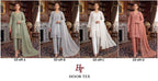 Hoor Tex 699 A To D Chiffon Embroidered Salwar Kameez