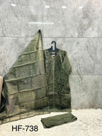 Hoor Tex 738 Slub Armani Designer Salwar Kameez Collection