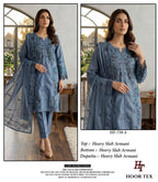 Hoor Tex 738 Slub Armani Designer Salwar Kameez Collection
