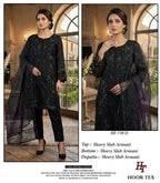 Hoor Tex 738 Slub Armani Designer Salwar Kameez Collection