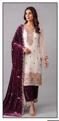Hoor Tex 741 A To D Jimmy Choo Embroidered Salwar Kameez Collection