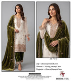 Hoor Tex 741 A To D Jimmy Choo Embroidered Salwar Kameez Collection