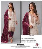 Hoor Tex 741 A To D Jimmy Choo Embroidered Salwar Kameez Collection