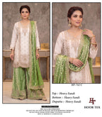 Hoor Tex 742 A To D Fandy Embroidered Salwar Kameez Collection