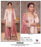 Hoor Tex 742 A To D Fandy Embroidered Salwar Kameez Collection