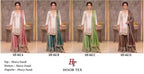 Hoor Tex 742 A To D Fandy Embroidered Salwar Kameez Collection