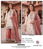 Hoor Tex 754 A To D Fandy Embroidered Salwar Kameez Collection