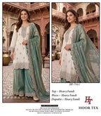 Hoor Tex 754 A To D Fandy Embroidered Salwar Kameez Collection