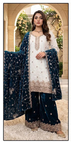 Hoor Tex 763 A To D Jimmy Choo Embroidered Salwar Kameez