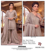 Hoor Tex 773 A To D Chinon Embroidered Salwar Kameez