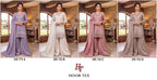 Hoor Tex 773 A To D Chinon Embroidered Salwar Kameez