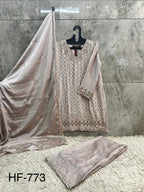 Hoor Tex 773 A To D Chinon Embroidered Salwar Kameez