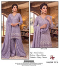 Hoor Tex 773 A To D Chinon Embroidered Salwar Kameez