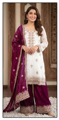 Hoor Tex 781 A To D Jimmy Choo Embroidered Salwar Kameez