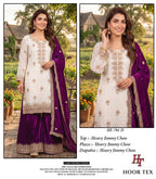 Hoor Tex 781 A To D Jimmy Choo Embroidered Salwar Kameez