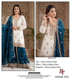 Hoor Tex 781 A To D Jimmy Choo Embroidered Salwar Kameez