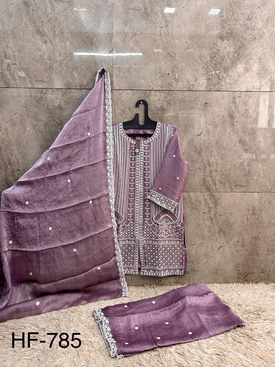 Hoor Tex 785 A To D Royal Rim Zim Salwar Kameez Collection