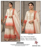 Hoor Tex 788 A To D Crunchy Embroidered Salwar Kameez