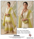 Hoor Tex 788 A To D Crunchy Embroidered Salwar Kameez