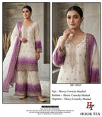 Hoor Tex 788 A To D Crunchy Embroidered Salwar Kameez