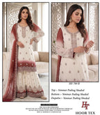 Hoor Tex 789 A To D Simmar Pading Sheded Salwar Kameez Collection