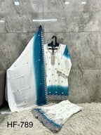 Hoor Tex 789 A To D Simmar Pading Sheded Salwar Kameez Collection