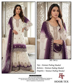 Hoor Tex 789 A To D Simmar Pading Sheded Salwar Kameez Collection