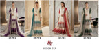 Hoor Tex 790 Simmar Chiffon Pading Salwar Kameez Collection