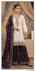 Hoor Tex 791 A To D Simmar Chiffon Embroidered Salwar Kameez