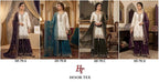 Hoor Tex 791 A To D Simmar Chiffon Embroidered Salwar Kameez