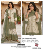 Hoor Tex 792 A To D Simmar Pading Shaded Salwar Kameez