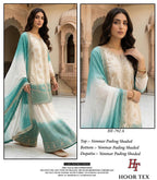 Hoor Tex 792 A To D Simmar Pading Shaded Salwar Kameez