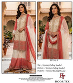 Hoor Tex 792 A To D Simmar Pading Shaded Salwar Kameez