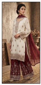 Hoor Tex 793 A To D Crunchy Embroidered Salwar Kameez