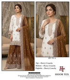 Hoor Tex 793 A To D Crunchy Embroidered Salwar Kameez