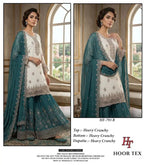 Hoor Tex 793 A To D Crunchy Embroidered Salwar Kameez
