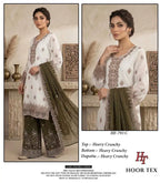 Hoor Tex 793 A To D Crunchy Embroidered Salwar Kameez
