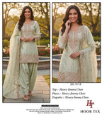 Hoor Tex 797 A To D JImmy Choo Embroidered Salwar Kameez