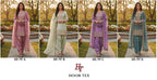 Hoor Tex 797 A To D JImmy Choo Embroidered Salwar Kameez