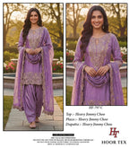 Hoor Tex 797 A To D JImmy Choo Embroidered Salwar Kameez