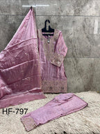 Hoor Tex 797 A To D JImmy Choo Embroidered Salwar Kameez