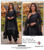 Hoor Tex 799 A To D Ho Glass Silk Heavy Work Salwar Kameez