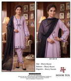 Hoor Tex 803 A To D Rayon Embroidered Salwar Kameez
