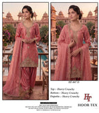 Hoor Tex 807 A To D Crunchy Embroidered Salwar Kameez