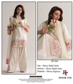Hoor Tex 808 Malai Satin Designer Salwar Kameez Collection