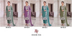Hoor Tex 812 A To D Chiffon Embroidered Salwar Kameez Collection