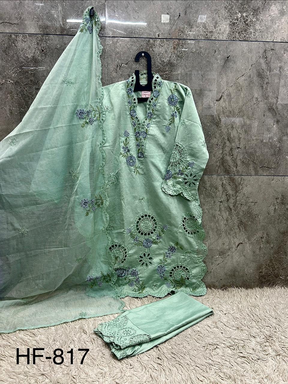 Hoor Tex 817 A To D Crystal Viscose Salwar Kameez